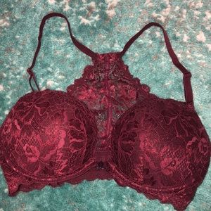 PINK Burgundy Bralette